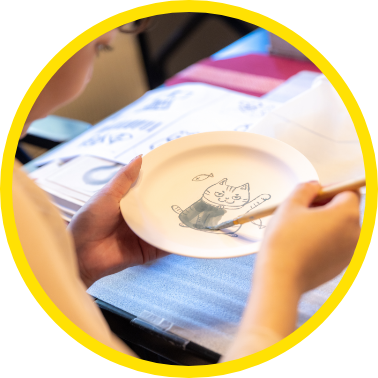 A賞：鍋島焼の絵付け体験